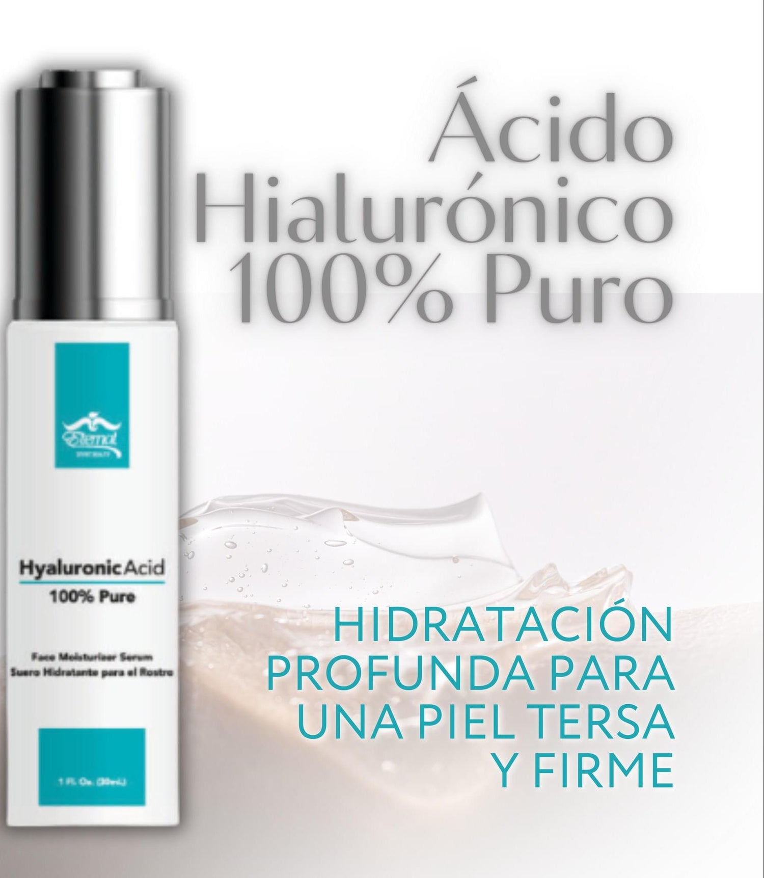 Suero de ácido hialurónico 100% puro