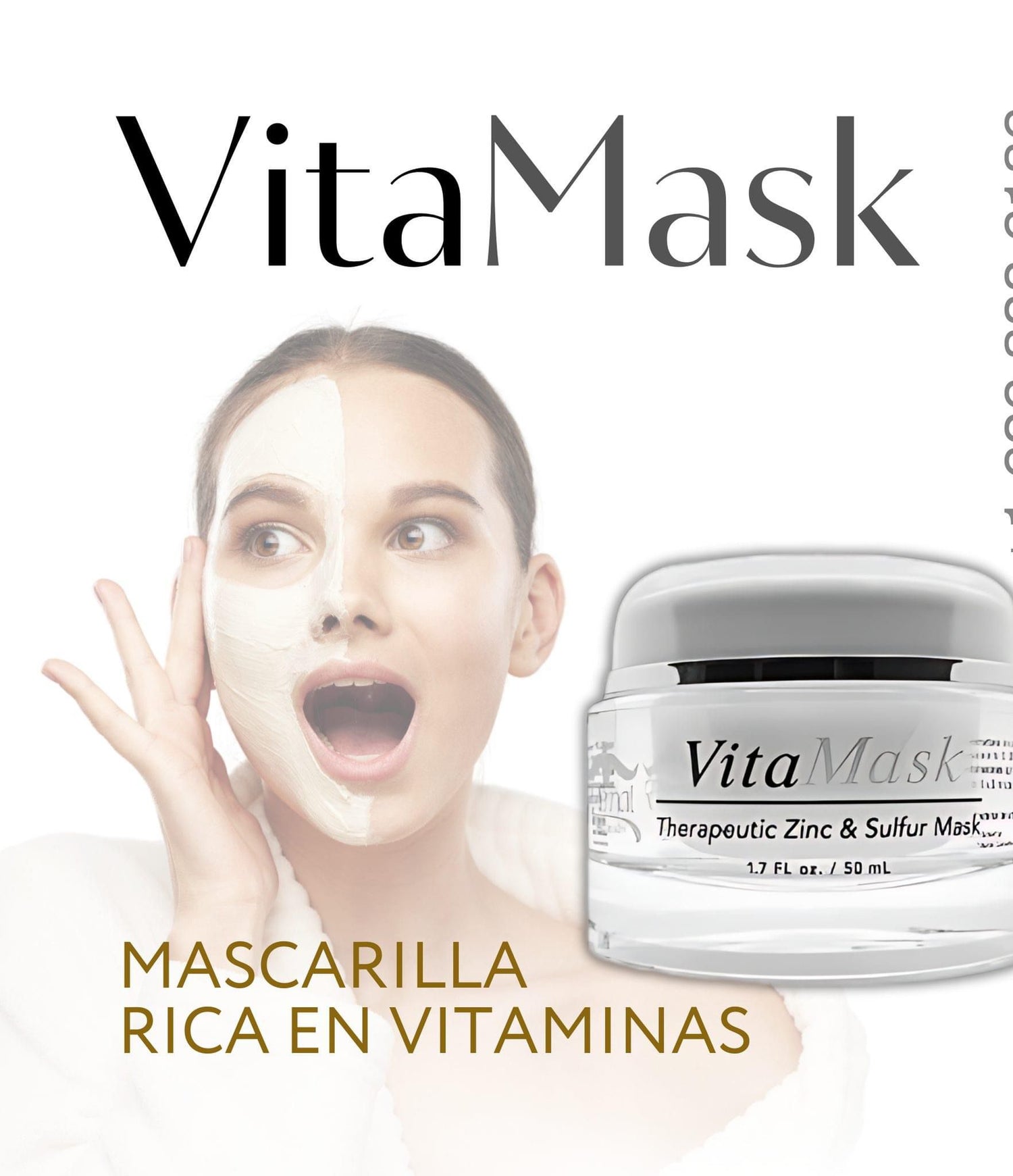 VitaMask – Therapeutic Zinc & Sulfur Mask