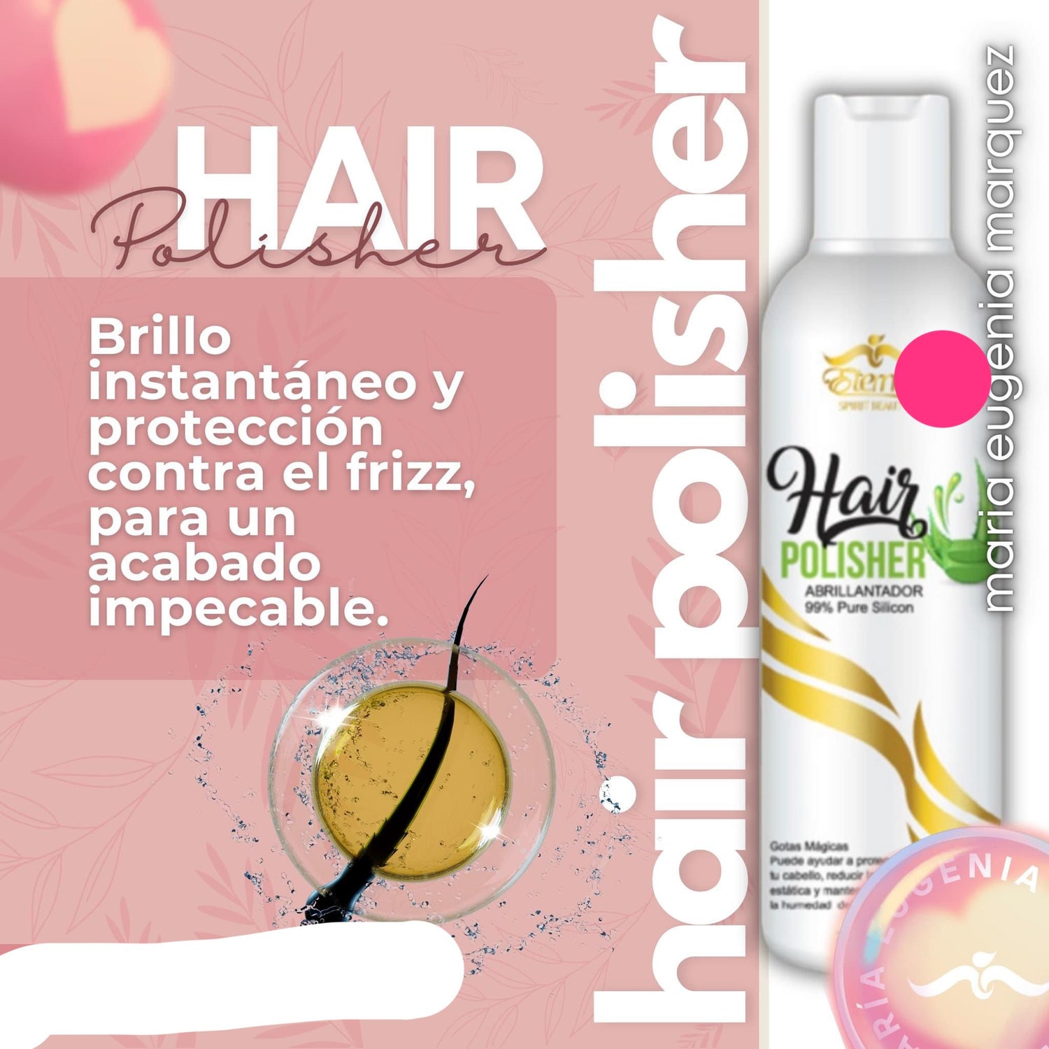 Hair Polisher - 99% Pure Silicon