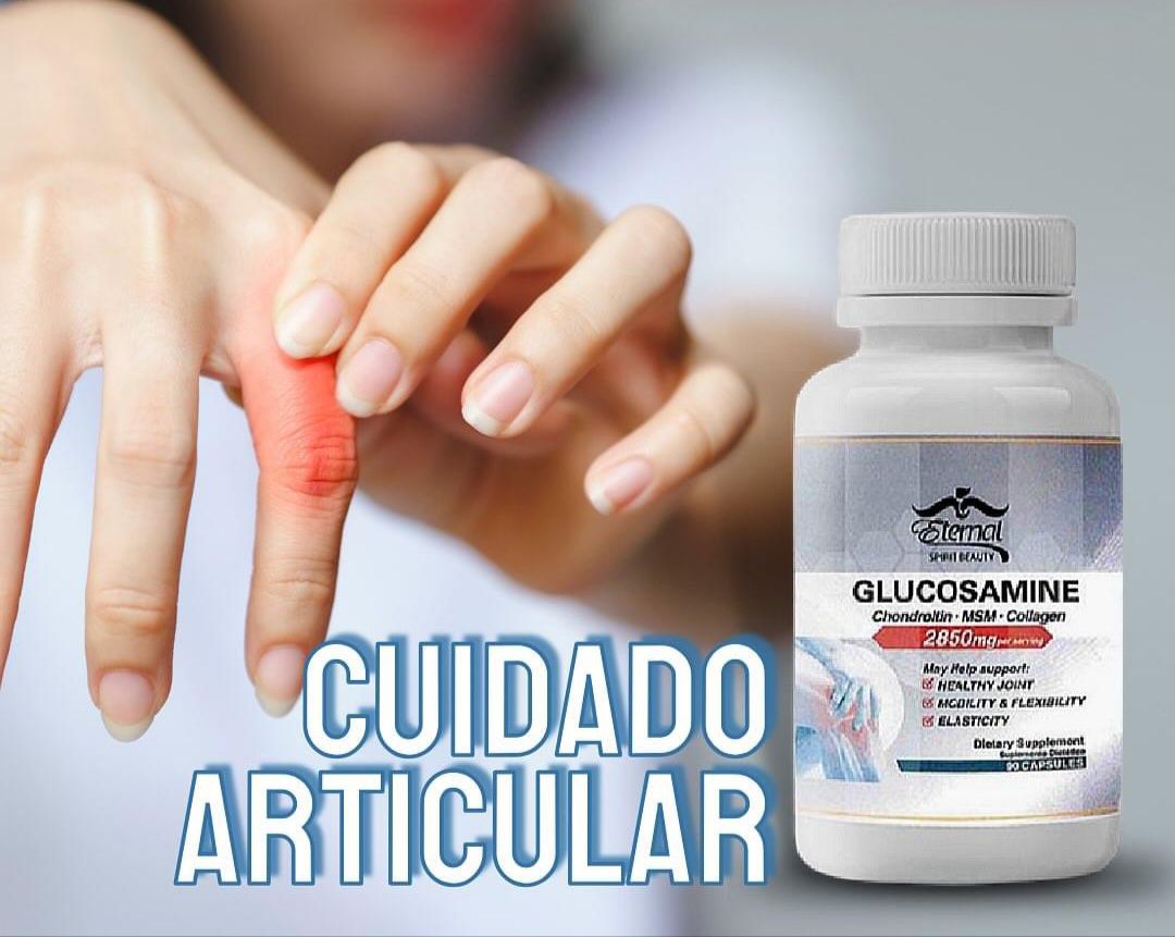 Cuidado de las articulaciones con glucosamina - Eternal Spirit Beauty - 2850 mg