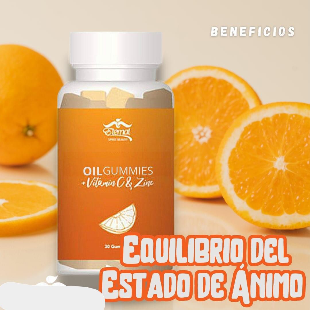 Gomitas de aceite con vitamina C y zinc - Eternal Spirit Beauty