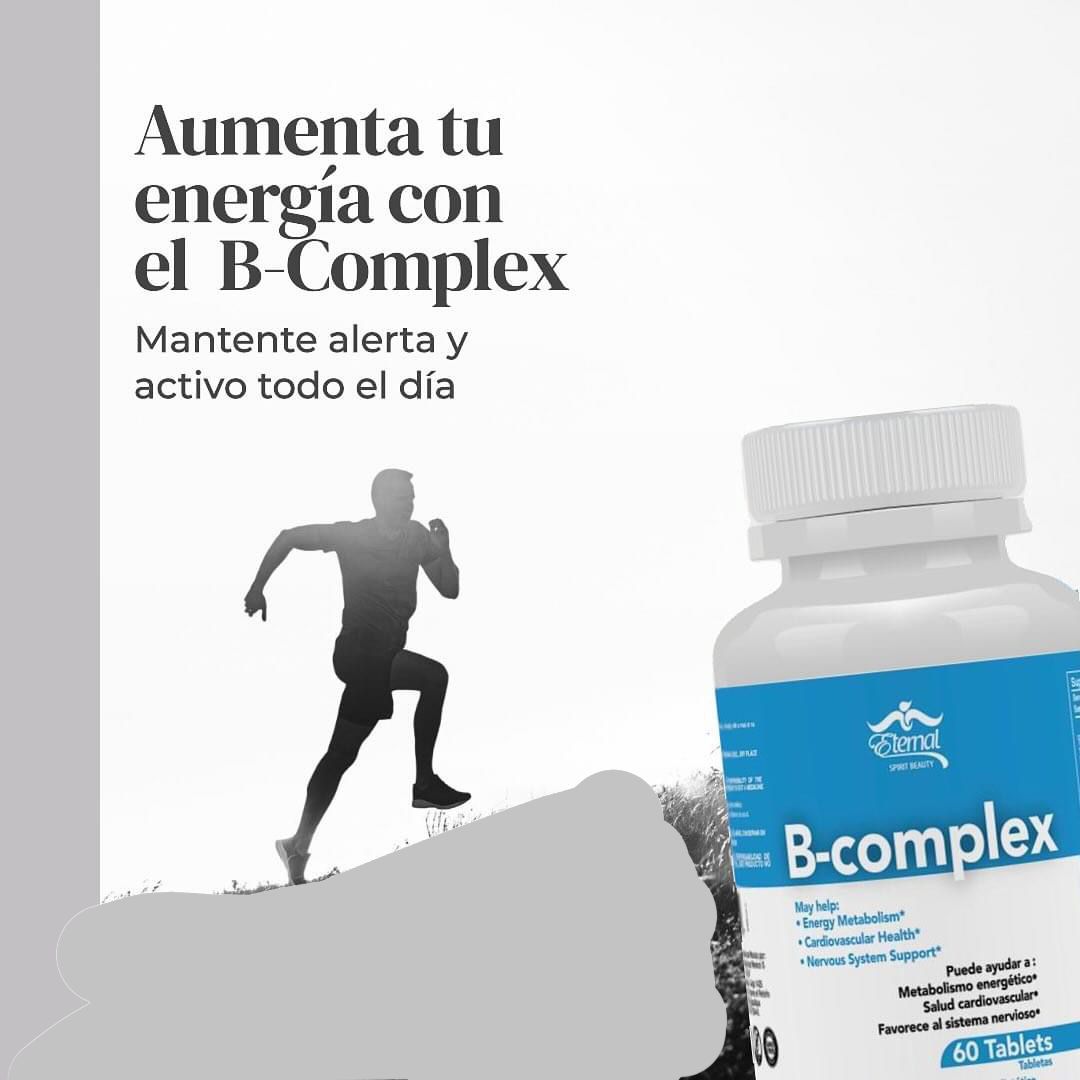 B-Complex Energy Boost - Eternal Spirit Beauty - 60 comprimidos