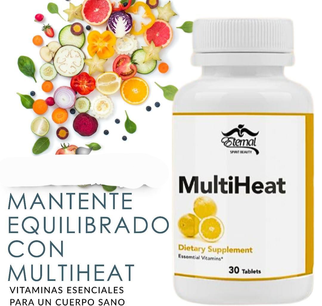 MultiHeat Essential Vitamins - Eternal Spirit Beauty - 30 tablets