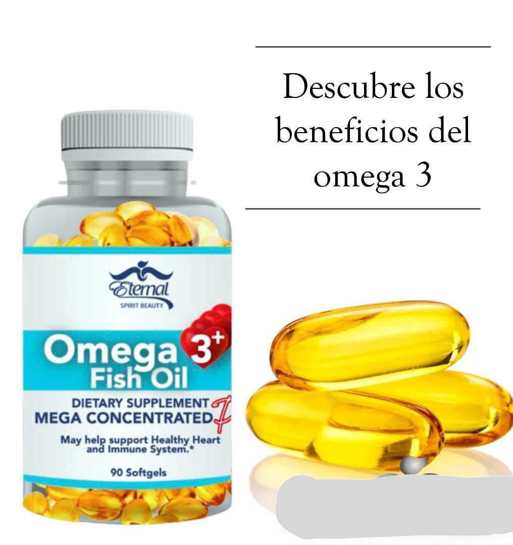 Omega 3+ Fish Oil - Eternal Spirit Beauty - 90 softgels