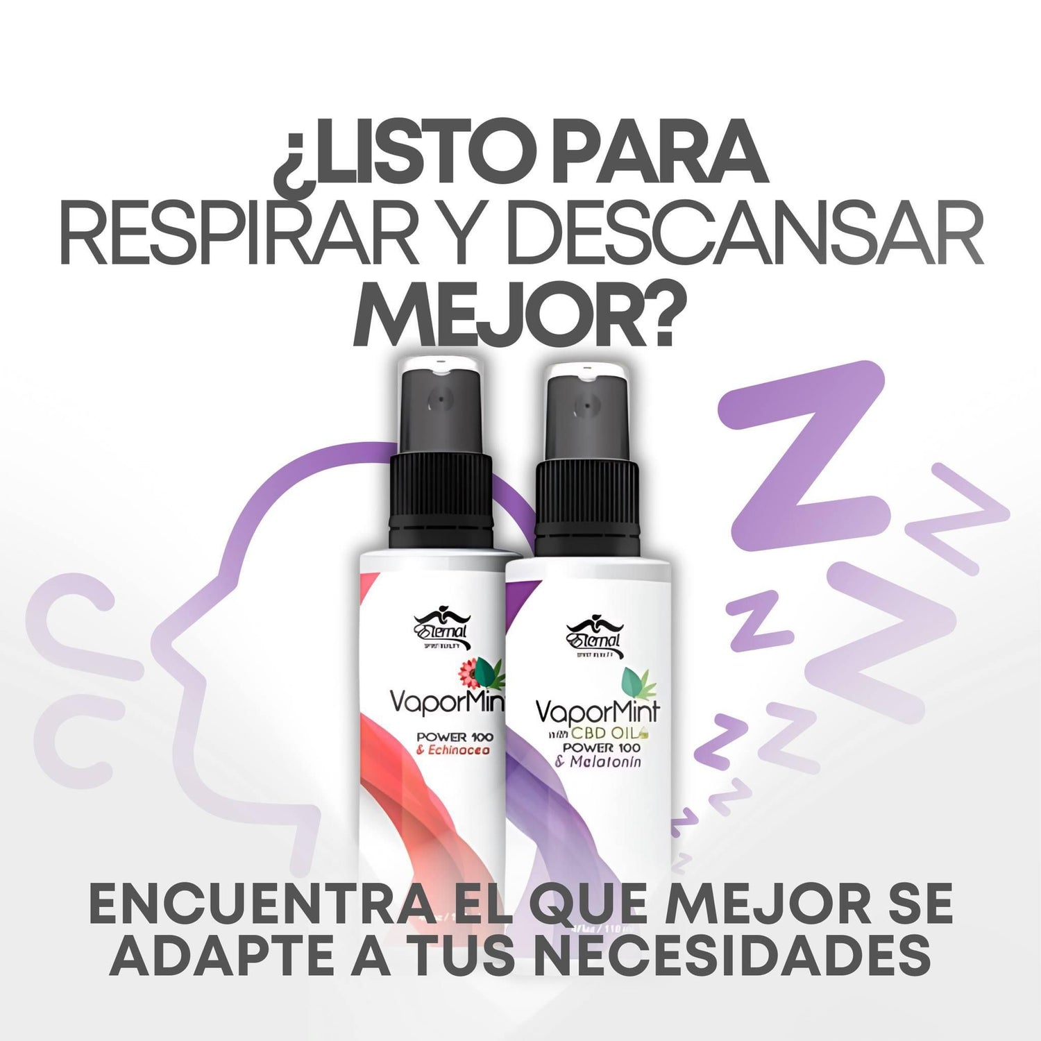 VaporMint Spray para el aliento y el sueño - Eternal Spirit Beauty